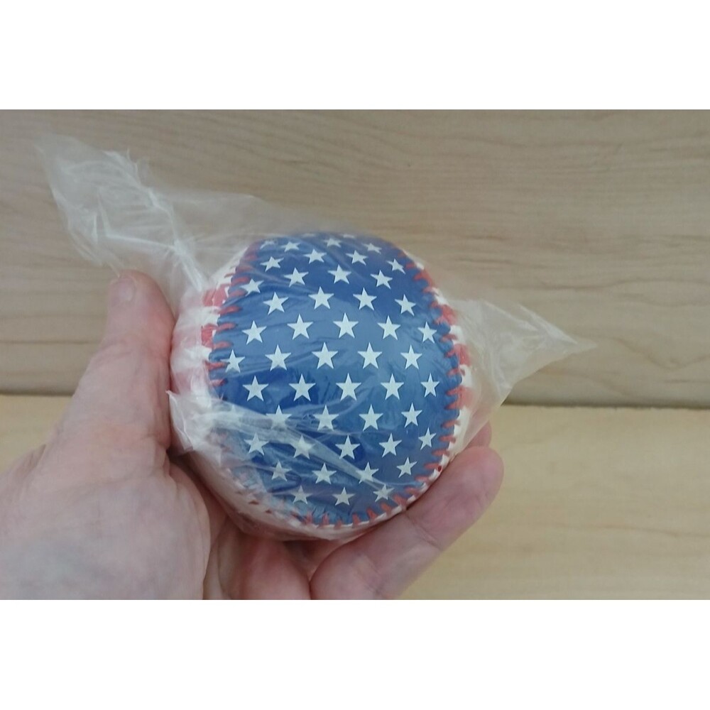Nestle Baby Ruth Hard Baseball Red White Blue Stars Collectors Gift Idea - Picture 6 of 6